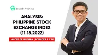 Philippine Stock Exchange Index Analysis (11.18.2022)