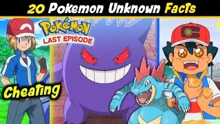 20 Unknown Facts about Pokemon || Facts about Ash,Serena etc || Random Pokemon fact ep 1 | hindi