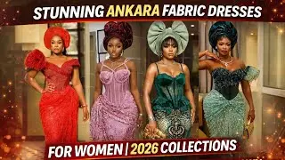 Stunning Ankara Fabric Dresses For Women |2026 Collections/Beautiful Pagne Bubu/boubou & Kaftan Gown