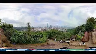 【Live】 台北  #台北101 #象山六巨石 360 4K 全景即時影像 #360看見台灣 #formosa360 #360看見台北