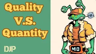 Is Quality Better than Quantity? (In Comics and Art)