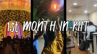 1st Month in college(KIIT) | Durga pooja,Diwali,pak vs ind in hostel !