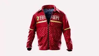 Louis Vuitton x Ferrari racing jacket | Concept | Vanz Media
