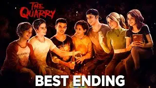 The Quarry Full Horror Game Walkthrough (Best Ending, All Survived) | No Commentary 4K 60FPS