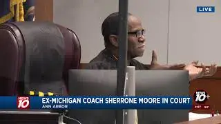 WATCH LIVE: Ex-Michigan football coach Sherrone Moore makes court appearance