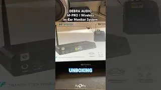 ⁠UNBOXING: @DebraAudio M-Pro I Wireless IEM System