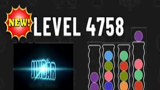 Ball Sort Puzzle Level 4758