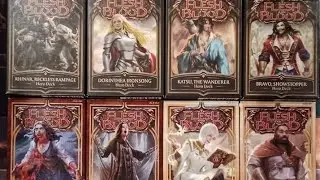 Flesh and Blood - Todos los mazos preconstruidos. Hero decks and Blitz.