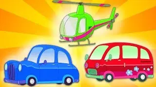 Learn Vehicles for Kids Game by ABC Monsters | Video for Kids
