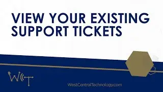 View Your Existing Support Tickets