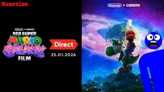 Luk_xy REAGIERT auf die SUPER MARIO GALAXY FILM DIRECT | 25.01.2026