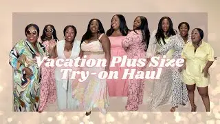 Plus Size Vacation Haul & Lookbook 2022| Size 18 | Airport, Swimsuit, Lunch  Dinner & Vacation Looks