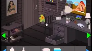 Glamour Poster Room Escape Video Walkthrough