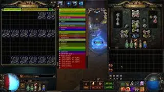 Corrupting High Templar gloves until I get 5 implicits (POE 3.25)