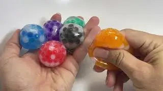 Tiny water bead stress balls