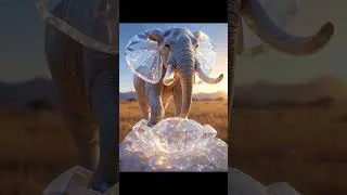 &ldquo;An elephant made of pure diamond&hellip; unstoppable.&rdquo;#DiamondElephant #CrystalBeast #GemAnimals #viral