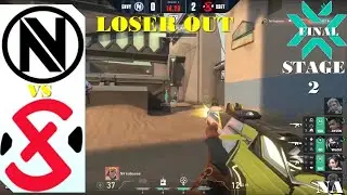 ENVY vs XSET LOSER OUT All HIGHLIGHT VALORANT VCT NA Stage2 Playoffs Day 1