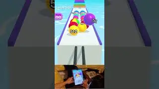 Ball Run 2048 ❗ Level #346 ❗ All Levels 2048 Gameplay Android, ios New Mobile Games ❗ EAQ Gaming