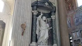 Statues of the Apostles at the Lateran Basilica