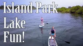 Island Park Reservoir, Wave Runners and paddle boards!