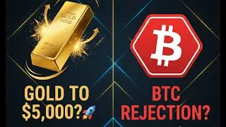 Gold Heading to $5,000? 🚀 Bitcoin & Ethereum Critical Levels