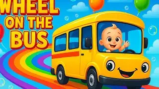 Wheels on the Bus Favourite Kids Song | Bubbles Beep Rhymes | Classic Nursery Rhyme & Fun Actions 🚌🎶