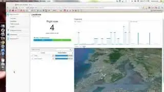 Google Analytics Real Time on Google Earth PlugIn