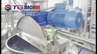 High-Shear Boiling Kettle with Efficient Emulsification