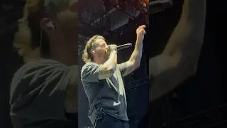 Matt Shadows from Avenged Sevenfold talking to the crowd in Vienne, France 14.06.2025