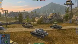 World of Tanks Blitz | German Pz. IV G Medium | Tier 5 | 1.3K Damage | Chaaro Khaane Chit!!