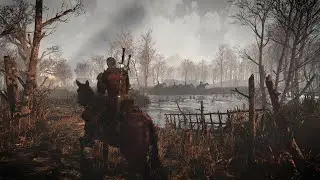 The Witcher 3 Lighting Test Ciri Swamp Escape