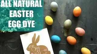 All Natural Easter Egg Dye | Vegetables and Tea!