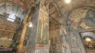 Virtual Walk - Patriarchate of Pec, Narthex *** Virtuelna setnja - Pecka patrijarsija, priprata