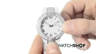 Guess Ladies' Mini Prism Watch (W11611L1)