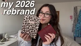 Мой ребрендинг 2026 года — уборка комнаты, все мои покупки на 2026 год и то, как я внедряю измене...