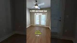 Midrise apartment tour in Atlanta! 🤤🤤#apartmenttour #apartment #tour #atl #affordable #moving