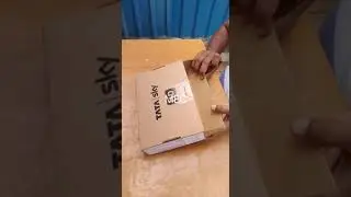 Tata sky HD box uboxing