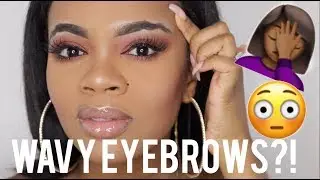 ARE WAVY BROWS THE NEW WAVE?! New Instagram Trend | OliviaFace