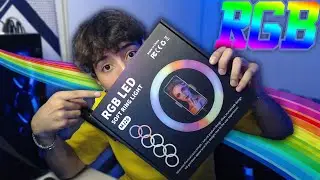 ARO DE LUZ LED RGB 26 Cm