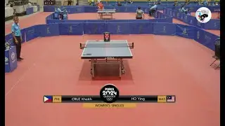 Ho Ying (MAS) Vs Kheith Cruz (PHI) | SEA Olympic Qualifiers 2024 | Women's Single's Group 1