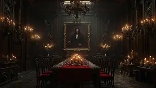 Victorian Vampire Dinner | Dark Waltz & Gothic Atmosphere | Dark Academia Study Space