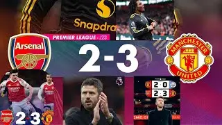 Debrief match Arsenal vs Manu #youtubefootball #football #videofootball #senegal #footballskills 