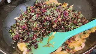 অনুষ্ঠান বাড়ির মতো লালশাক রেসিপি | Lal Shak Bhaja Bengali Recipe | Red Spinach Fry | You Can COOK