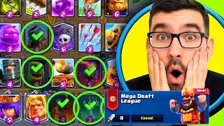 Napokon nešto dobro u Ca$h Royale...  Mega Draft Liga | 212 na Svetu! |