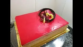 اسهل حلوة لاكريم اقتصادية بنكهة الفراولة |the cheapest cake recipe with strawberry flavor .
