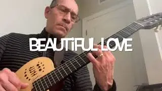 Beautiful Love   - Solo Jazz Guitar - Godin Multiac Nylon SA - Reno De Stefano