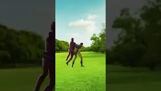 Deadpool and Wolverine walking in a field what could go wrong?  #deadpool #wolverine #funny