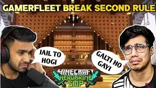 BY MISTAKE GAMERFLEET BREAK THE SECOND RULE OF  HEROBRINE SMP