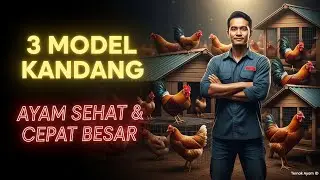 3 model kandang ayam kampung 