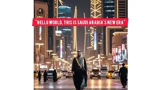 Hello World, This is Saudi Arabia's New Era